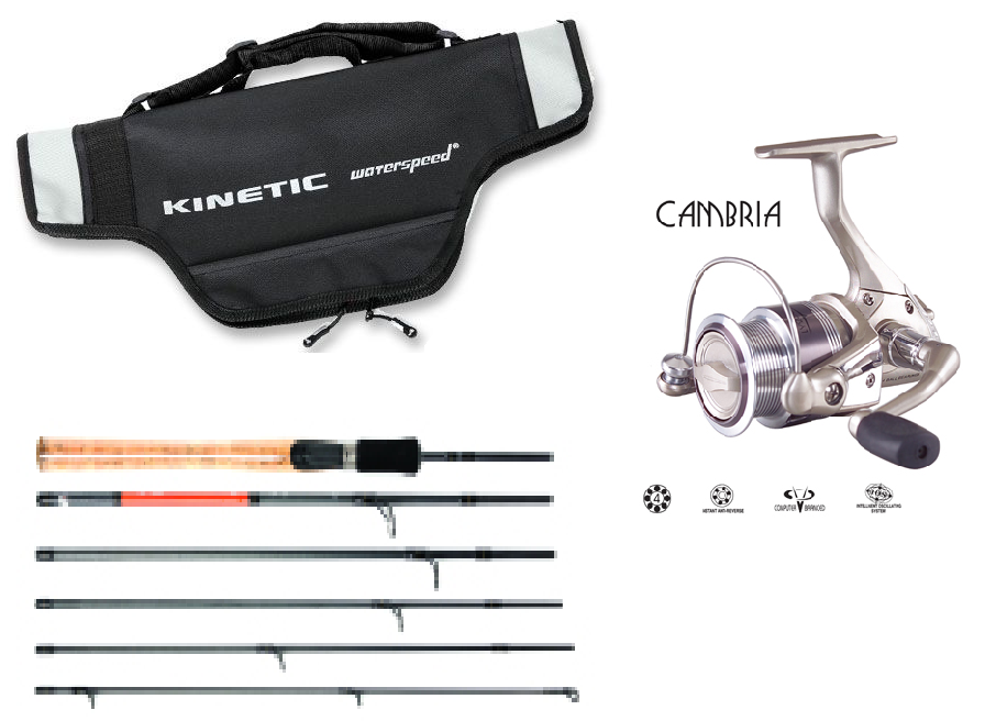 Kinetic Waterspeed G2 Travel kit + Tica Cambria