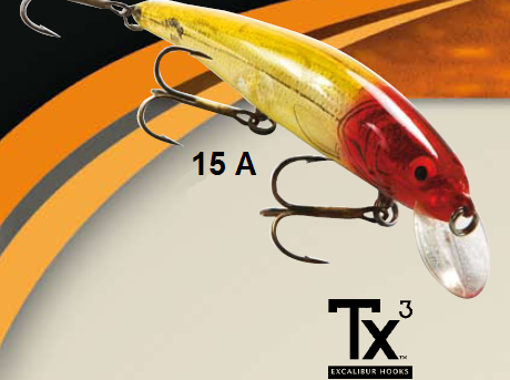 Bomber wobbler Long A, 15A, 13g, 12cm