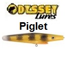 Piglet 5" original Odyssey Lures 12cm 32g floating