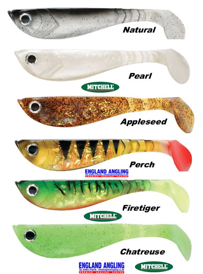 Mitchell Pulse Shad Jiggkroppar REA!
