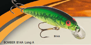 Bomber Long A, 14A wobbler, 9g, 9cm