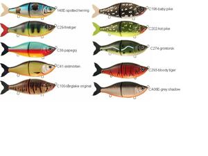 Fiskedrag, beten - Sortering efter typ (spinnare, wobbler, jerkbait etc.) - Jerkbaits/ Swimbaits - X-Buster - X-Buster shallow (suspending) 17cm 80g